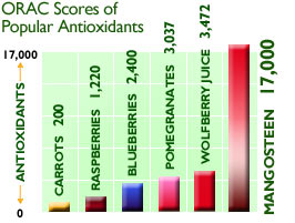 NHC - Mangosteen & ORAC (Oxygen Radical Absorbance Capacity)